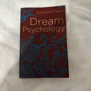 4/$20. Paperback Book. Dream Psychology. Sigmund Freud.